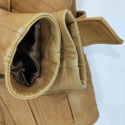 ザラ ZARA バイカー レザージャケット Y2K レディース import:S