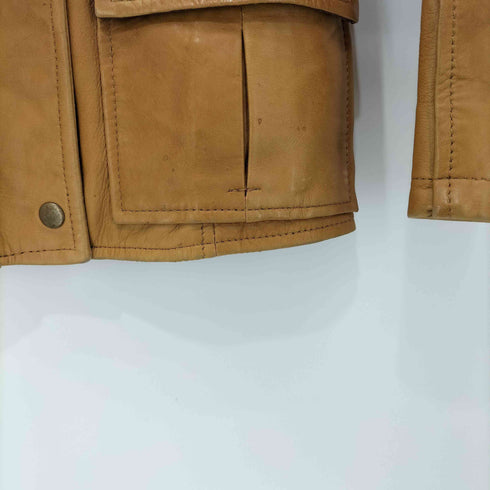 ザラ ZARA バイカー レザージャケット Y2K レディース import:S