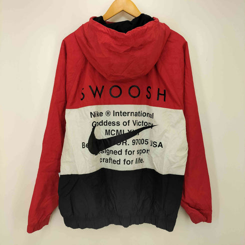 ナイキ NIKE SWOOSH HOODY WOVEN JACKET スウッシュ フーディ ウーブンジャケット メンズ JPN:XL