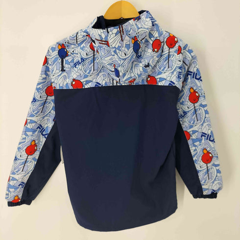 フィラ FILA 総柄デザイン中綿ジャケット レディース 160