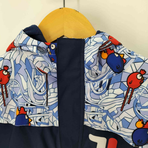 フィラ FILA 総柄デザイン中綿ジャケット レディース 160