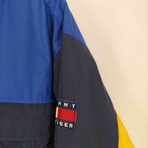トミーヒルフィガー TOMMY HILFIGER 90s 裏地フリースナイロンジャケット メンズ JPN:L