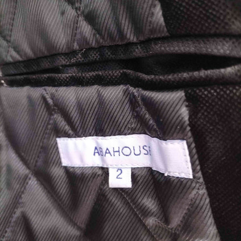 アバハウス ABAHOUSE 裏地キルティングファージャケット メンズ JPN:2