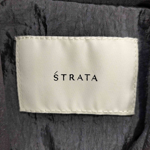 エストラータ STRATA ブライトフードトレンチコート レディース FREE