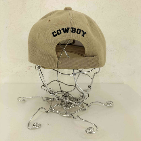 EZCAP フェイクレザー フロントワッペン6パネルキャップ COWBOY メンズ