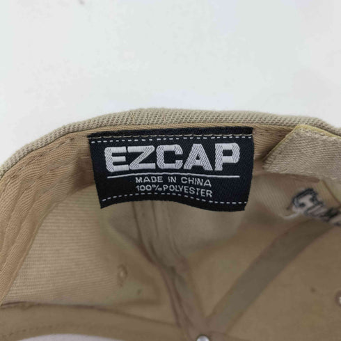 EZCAP フェイクレザー フロントワッペン6パネルキャップ COWBOY メンズ