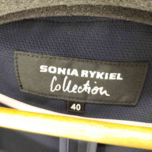ソニアリキエル SONIA RYKIEL ストーン装飾シアーテーラードジャケット レディース JPN:40