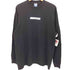 アンディフィーテッド UNDEFEATED USA製 フロントロゴ クルーネック ロングスリーブカットソー メンズ M
