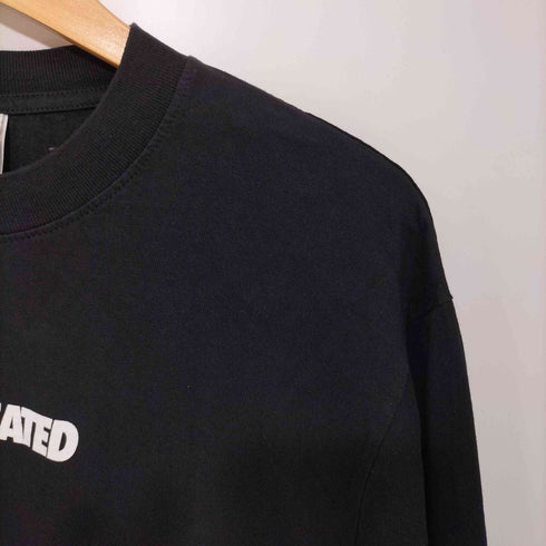 アンディフィーテッド UNDEFEATED USA製 フロントロゴ クルーネック ロングスリーブカットソー メンズ M