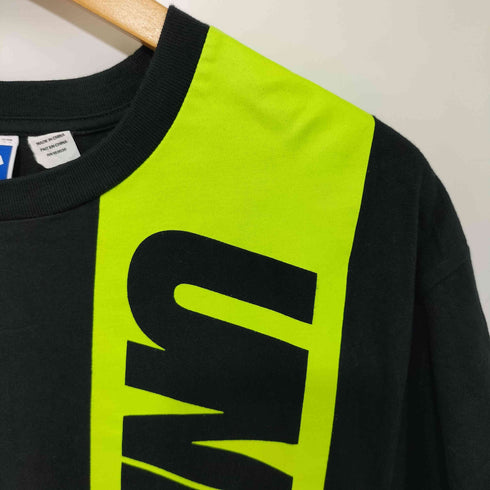 アンディフィーテッド UNDEFEATED 両面ラバープリントロゴ クルーネック 半袖Tシャツ メンズ S