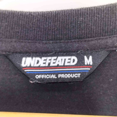 アンディフィーテッド UNDEFEATED 刺繍ロゴ クルーネック ナンバリング ロングスリーブカットソー メンズ M