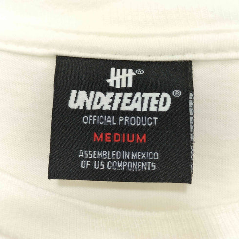 アンディフィーテッド UNDEFEATED フロントロゴ 半袖Tシャツ メンズ M