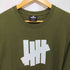 アンディフィーテッド UNDEFEATED フロントロゴプリント クルーネック ロングスリーブカットソー メンズ M