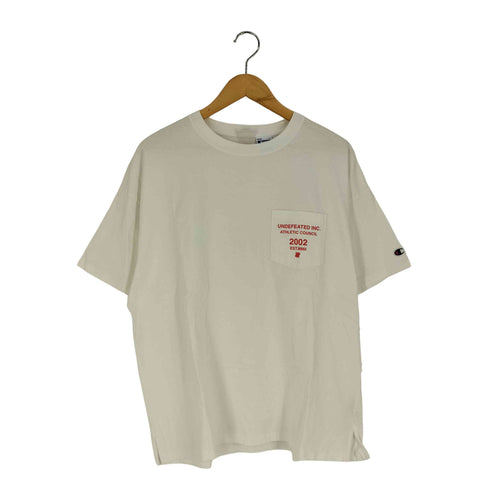 アンディフィーテッドチャンピオン UNDEFEATED CHAMPION ATHLETIC COUNCIL LOOSE S/S TEE メンズ M