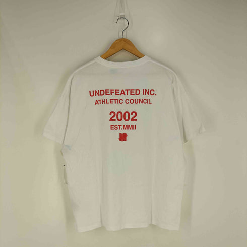 アンディフィーテッドチャンピオン UNDEFEATED CHAMPION ATHLETIC COUNCIL LOOSE S/S TEE メンズ M