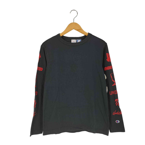 アンディフィーテッドチャンピオン UNDEFEATED CHAMPION LOGO ARCHIVES L/S TEE メンズ S