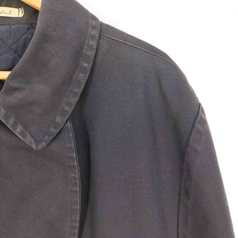 カールヘルム Karl Helmut キャンバス ダブルロングコート メンズ