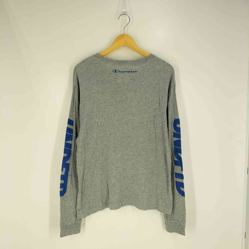 アンディフィーテッドチャンピオン UNDEFEATED CHAMPION プリントロゴ ロングスリーブカットソー メンズ M