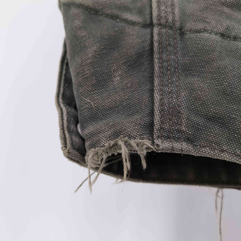 カーハート Carhartt 1997年 USA製 J97 MOSモスグリーン 企業ロゴ 裏地ブランケット デトロイトジャケット DETROIT JACKET メンズ JPN:XL
