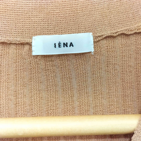 イエナ IENA 2024SS シアー針抜きカーディガン レディース