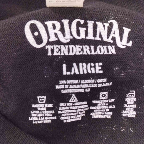テンダーロイン TENDERLOIN 21SS IF6WAS9 両面 キャラクタープリント 半袖Tシャツ メンズ JPN:L