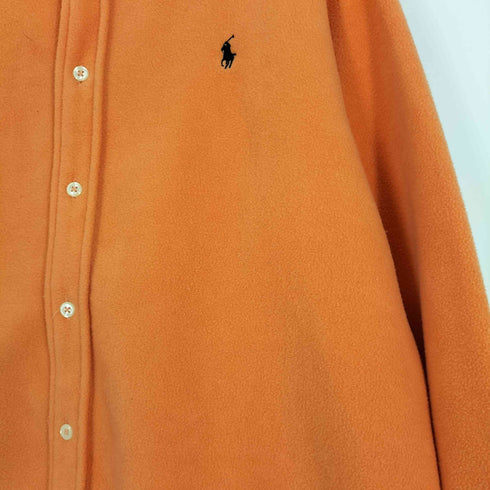 ポロバイラルフローレン Polo by RALPH LAUREN ポニー刺繍 フリース シャツ メンズ import:L