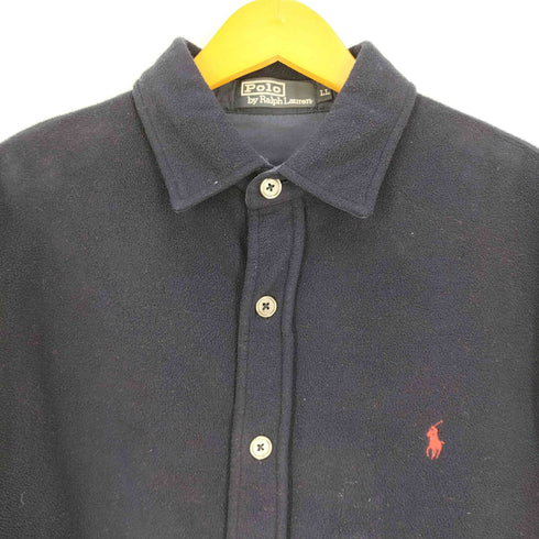 ポロバイラルフローレン Polo by RALPH LAUREN ポニー刺繍 フリース シャツ メンズ LL