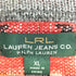 ローレンジーンズカンパニー LAUREN JEANS COMPANY ネイティブ柄 コットンニット カーディガン レディース import:XL