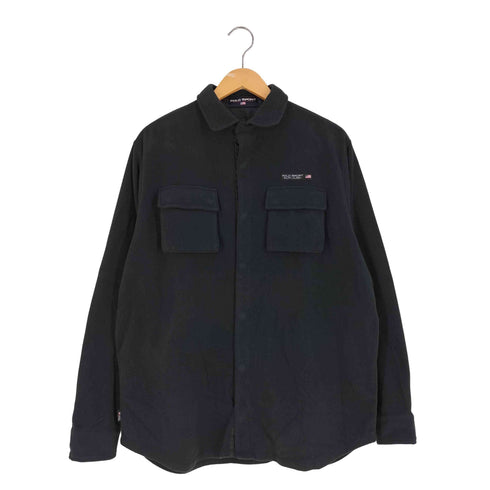 ポロスポーツラルフローレン POLO SPORT RALPH LAUREN 2ポケット スナップボタン フリース シャツ メンズ import:L
