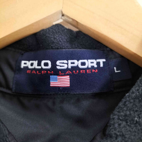 ポロスポーツラルフローレン POLO SPORT RALPH LAUREN 2ポケット スナップボタン フリース シャツ メンズ import:L