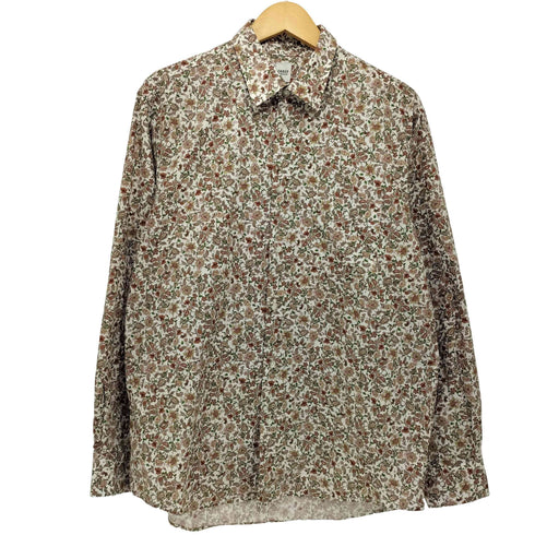 タケオキクチ TAKEO KIKUCHI フローラルパターン L/S シャツ メンズ JPN:3