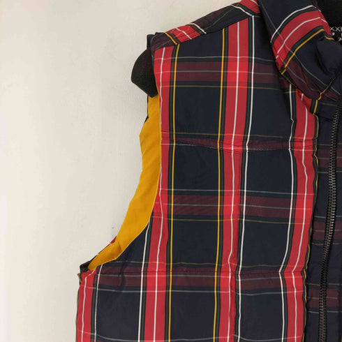 トミーヒルフィガー TOMMY HILFIGER チェックダウンベスト メンズ JPN:XXL