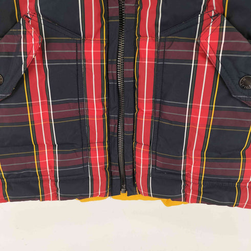 トミーヒルフィガー TOMMY HILFIGER チェックダウンベスト メンズ JPN:XXL
