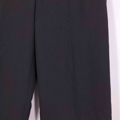ザラ ZARA ストライプ センタープレス スラックスパンツ メンズ EUR:38