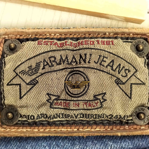アルマーニジーンズ ARMANI JEANS ストーンウォッシュ デニムパンツ メンズ 31X34