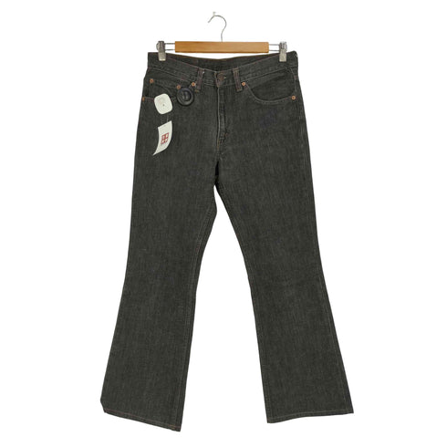 リーバイス Levis 517-0901 ボタン裏HKQ8 先染め ブラック ブーツカット デニムパンツ メンズ W32 L33