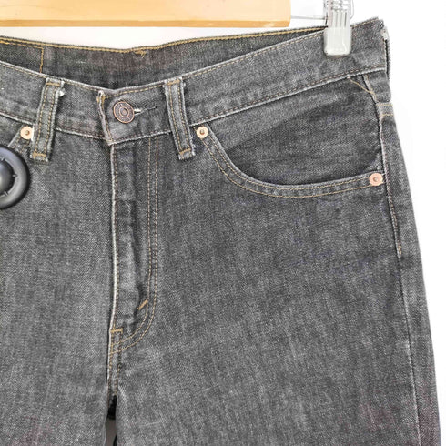 リーバイス Levis 517-0901 ボタン裏HKQ8 先染め ブラック ブーツカット デニムパンツ メンズ W32 L33