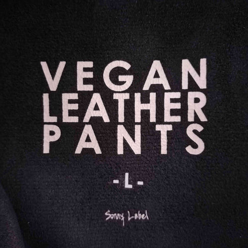 アーバンリサーチサニーレーベル URBAN RESEARCH Sonny Label VEGAN LEATHER PANTS ヴィーガン レザー パンツ メンズ JPN:L