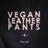 アーバンリサーチサニーレーベル URBAN RESEARCH Sonny Label VEGAN LEATHER PANTS ヴィーガン レザー パンツ メンズ JPN:L