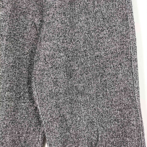 ザラ ZARA ヘリンボーン ワイドフィット ストラクチャーパンツ メンズ EUR:38