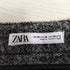 ザラ ZARA ヘリンボーン ワイドフィット ストラクチャーパンツ メンズ EUR:38