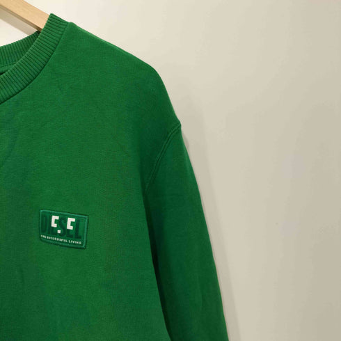 ディーゼル DIESEL Patch Logo S-GIRK-E1 Crew-neck Sweatshirt メンズ import:L
