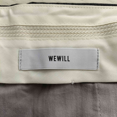 ウィーウィル WEWILL 2タック テーパード スラックスパンツ メンズ JPN:1