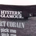 ヒステリックグラマー HYSTERIC GLAMOUR フロントプリントカットソー バンド メンズ JPN:L