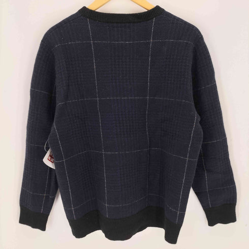 ヴィクティム VICTIM CHECK KNIT メンズ import:L