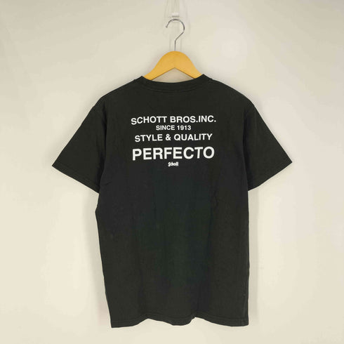 ショット Schott 両面プリント S/S Tシャツ メンズ M