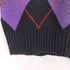 アミアレクサンドルマテュッシ AMI ALEXANDRE MATTIUSSI ポルトガル製 アーガイルニット M MAGLIONE I17 メンズ