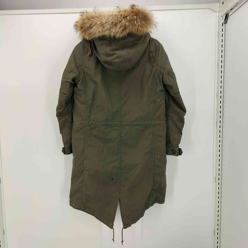 アメリカンラグシー AMERICAN RAG CIE 13AW M-65 ボアライナー付き ファー フィッシュテール モッズ コート レディース 00