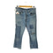 リーバイス Levis 90S リペア ボタンフライデニムパンツ ボタン裏552刻印 カットオフ加工 メンズ
