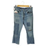 リーバイス Levis 90S リペア ボタンフライデニムパンツ ボタン裏552刻印 カットオフ加工 メンズ